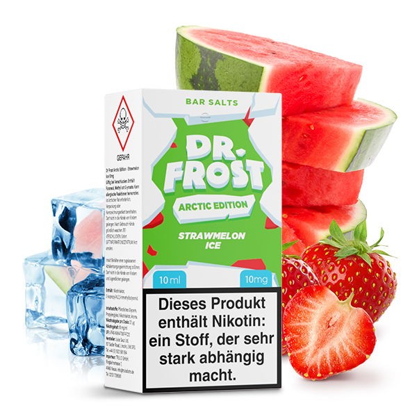 Dr. Frost Arctic Edition Strawmelon Ice Nikotinsalz Liquid 10 mg/ml Geschmack