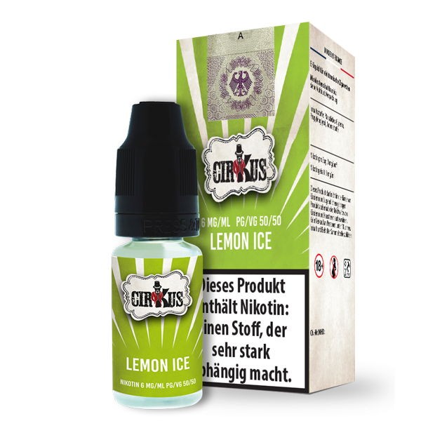 Lemon Ice Liquid CIRKUS 6 mg/ml