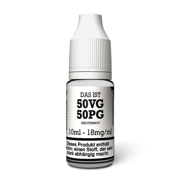 Nikotin Shot 18 mg/ml Das ist Dampfen