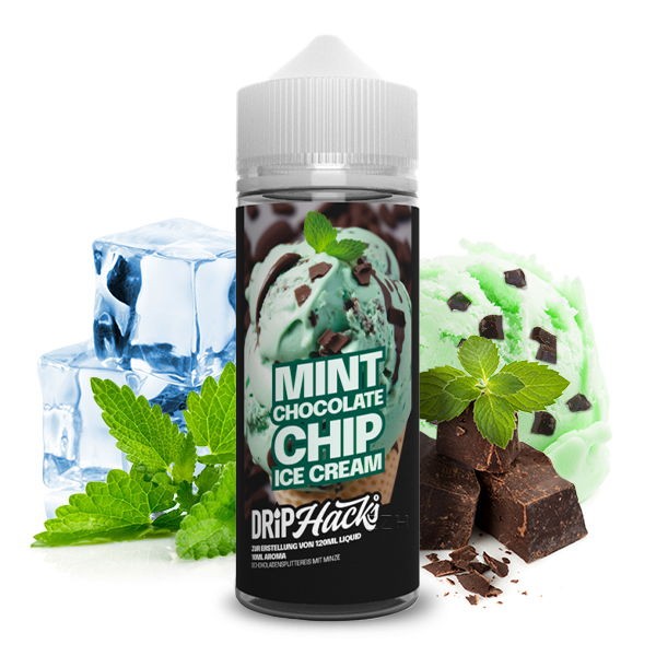 Mint Chocolate Ice Cream Longfill Aroma Drip Hacks Geschmack