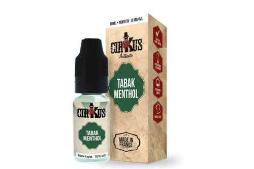 Tabak Menthol Liquid Authentic CirKus