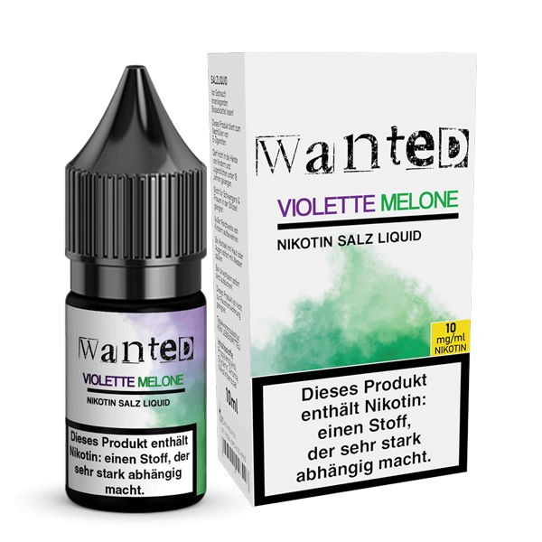 Violette Melone Nikotinsalz Liquid Wanted 10 mg/ml
