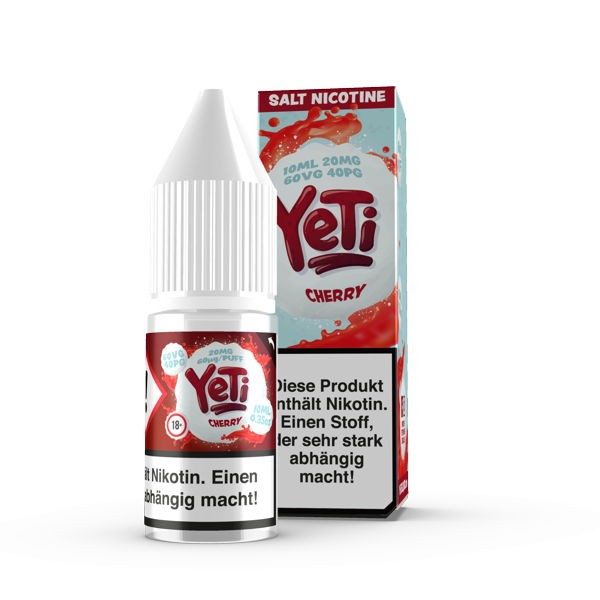 Cherry Nikotinsalz Liquid Yeti
