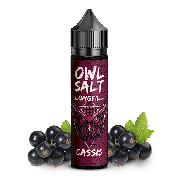 Cassis Longfill Aroma OWL Salt Geschmack