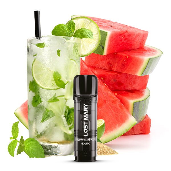 Watermelon Mojito Prefilled Ersatz Pod Lost Mary Tappo Geschmack