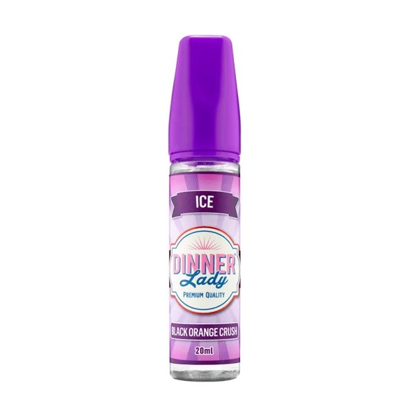 Black Orange Crush ICE Longfill Aroma DINNER Lady Flasche