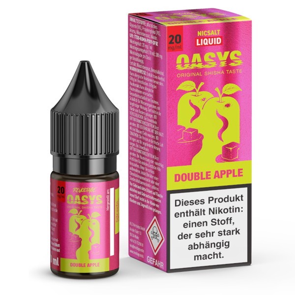 Double Apple Hybrid Nikotinsalz Liquid Revoltage OASYS 20 mg/ml