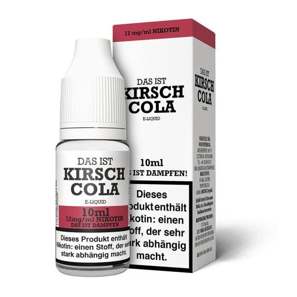 Das ist Dampfen! Kirsch Cola Liquid 12 mg/ml