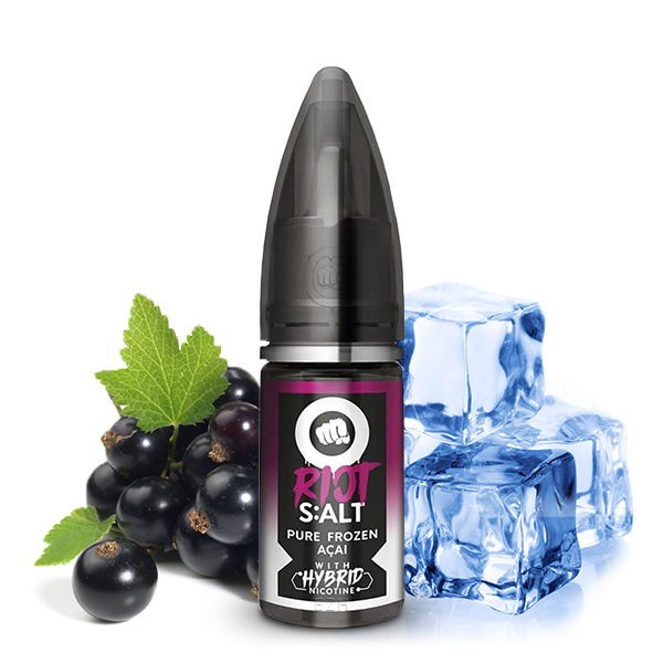 Pure Frozen Acai Hybrid Nikotinsalz Liquid Riot Salt