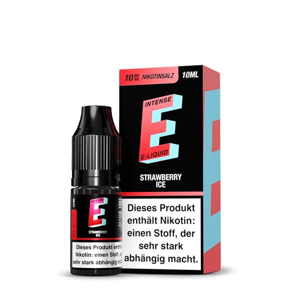 Strawberry Ice Nikotinsalz Liquid The Vaping Expert E-Intense 10 mg/ml