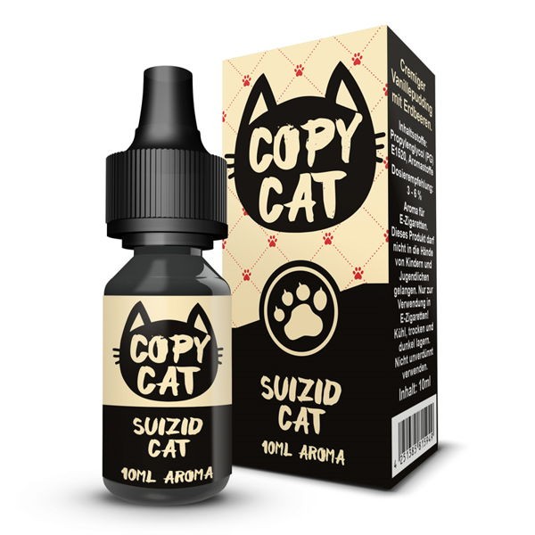  Copy Cat Aroma Suizid Cat Flasche Verpackung