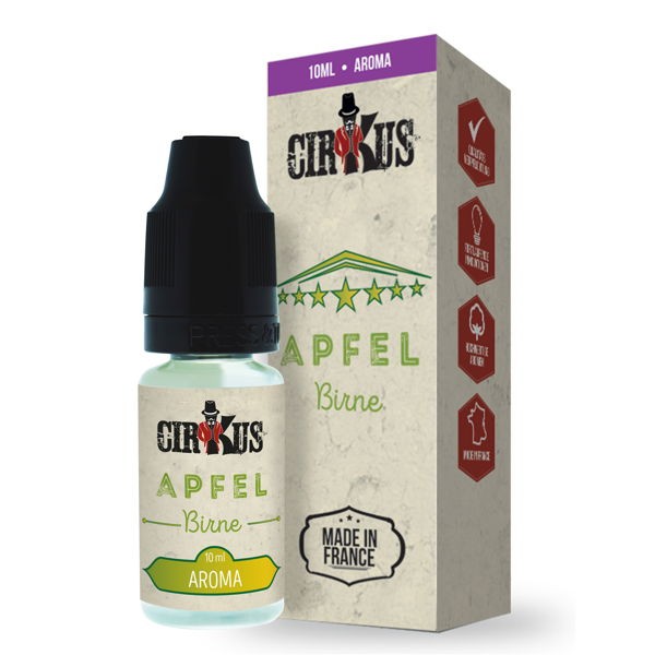 Authentic CirKus Apfel Birne Aroma