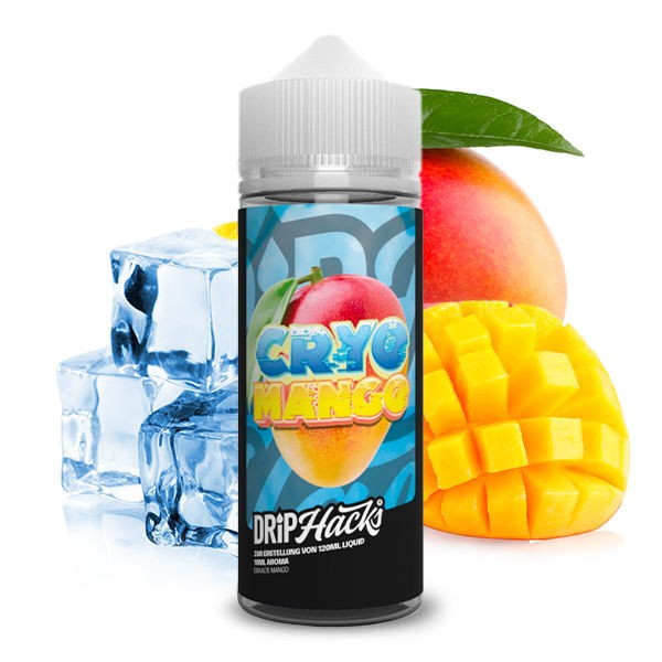 Cryo Mango Longfill Aroma Drip Hacks Geschmack