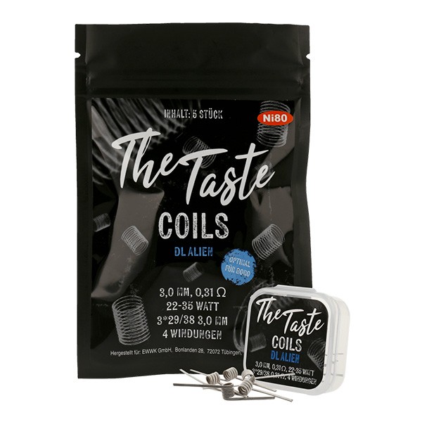 DL Alien 0.31 Ohm Ni80 Fertigwicklung Coil THE TASTE Produktbild
