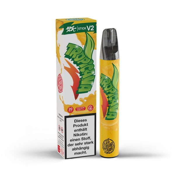 187 Strassenbande Einweg E-Zigarette V2 Tropicana Verpackung