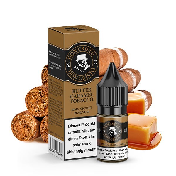 Original XO Tobacco Nikotinsalz Liquid Don Cristo 20mg Geschmack
