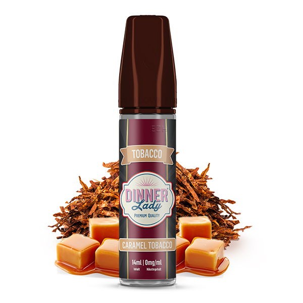 Caramel Tobacco Longfill Aroma DINNER Lady 14 ml Geschmack
