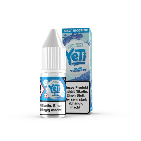 Blue Raspberry Nikotinsalz Liquid Yeti