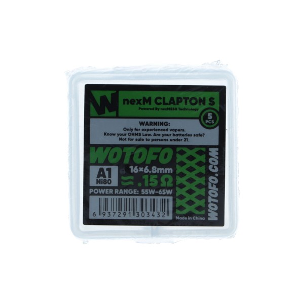 Wotofo nexMesh Clapton Drahtgeflecht
