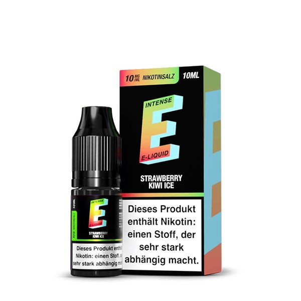 Strawberry Kiwi Ice Nikotinsalz Liquid The Vaping Expert E-Intense 10 mg/ml