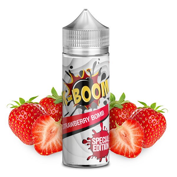 Strawberry Bomb 10 ml Longfill Aroma K-Boom Special Edition