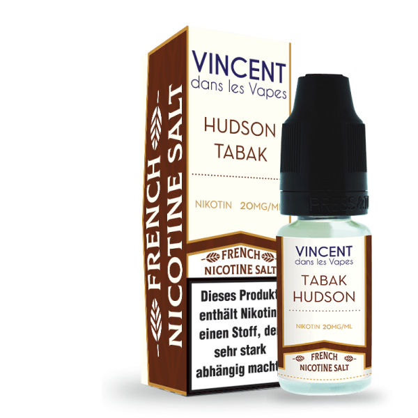 Hudson Tabak Nikotin Salz Liquid Vincent