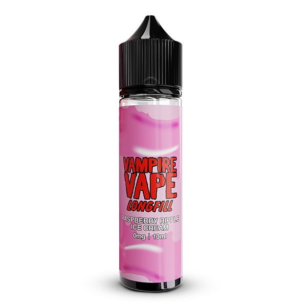 Raspberry Ripple Ice Cream Longfill Aroma Vampire Vape Flasche