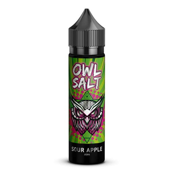 Sour Apple Longfill Aroma OWL Salt Flasche