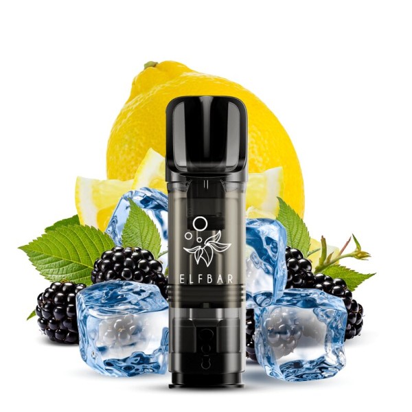 Blackberry Lemon Prefilled Ersatz Pod ELFA Elf Bar Geschmack