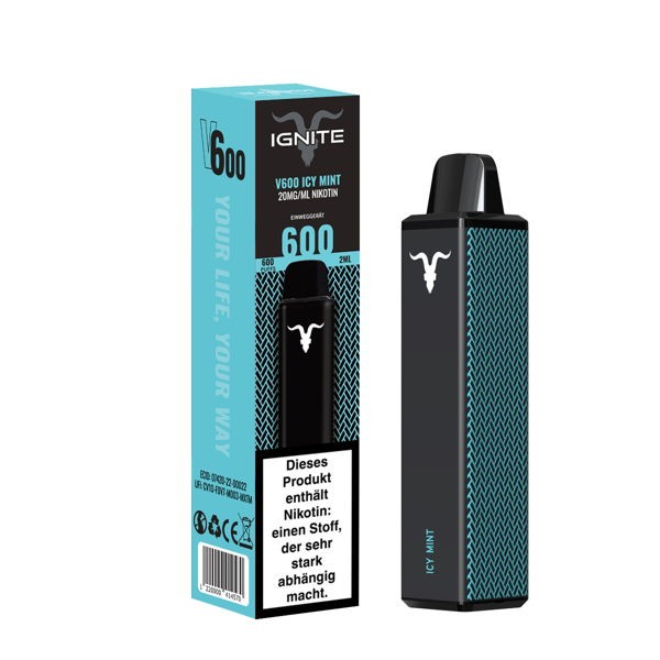 IGNITE Vape Einweg E-Zigarette Icy Mint