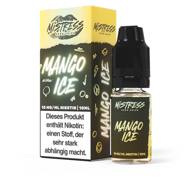 Mango Ice Nikotinsalz Liquid Mistress Vape Juice