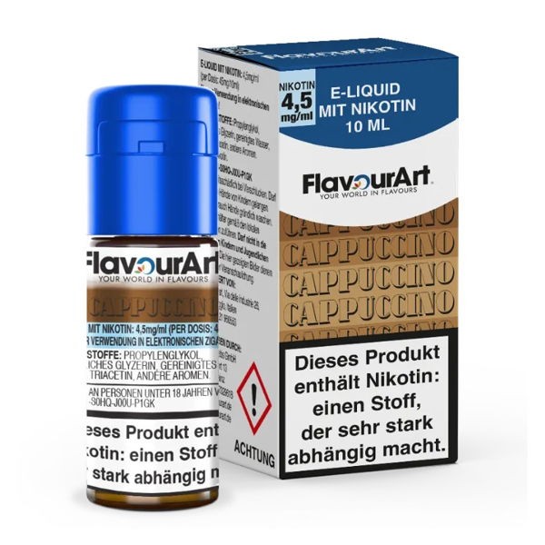 Cappuccino Liquid FlavourArt 4,5 mg/ml