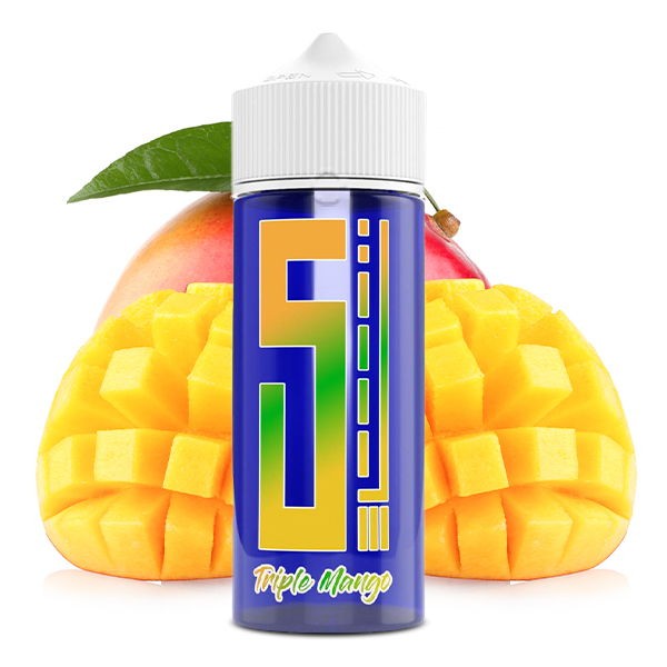 Triple Mango Longfill Aroma 5 EL Blue Overdosed Geschmack