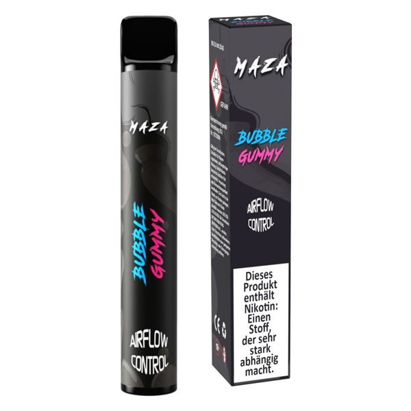 MaZa Disposable Einweg E-Zigarette Bubble Gummy 20 mg/ml