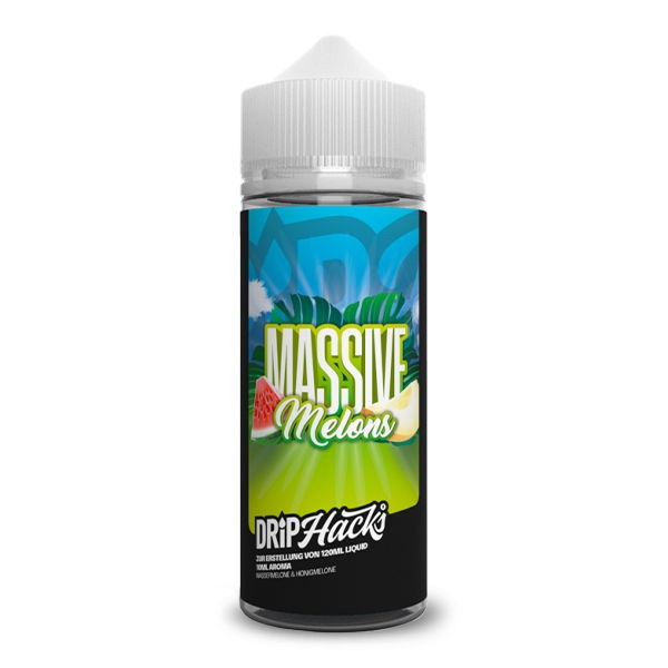 Massive Melons Longfill Aroma Drip Hacks Flasche