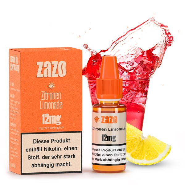 Zitronen Limonade Liquid Zazo Neo 12 mg/ml Geschmack