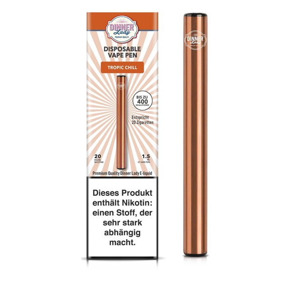Dinner Lady Disposable Vape Pen Tropic Chill