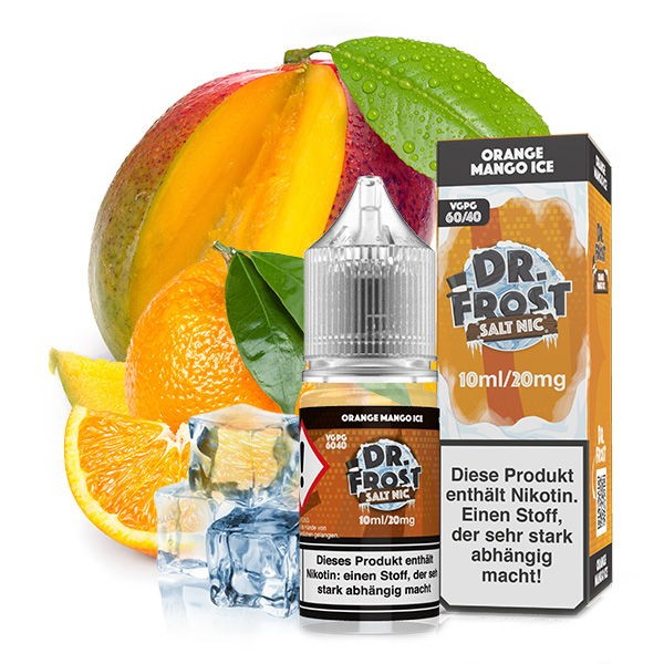 Orange Mango Ice Nikotinsalz Liquid Dr. Frost Salt Nic