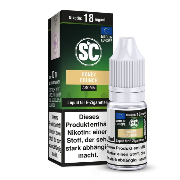 Honey Crunch SC Liquid Beispielbild 18 mg/ml