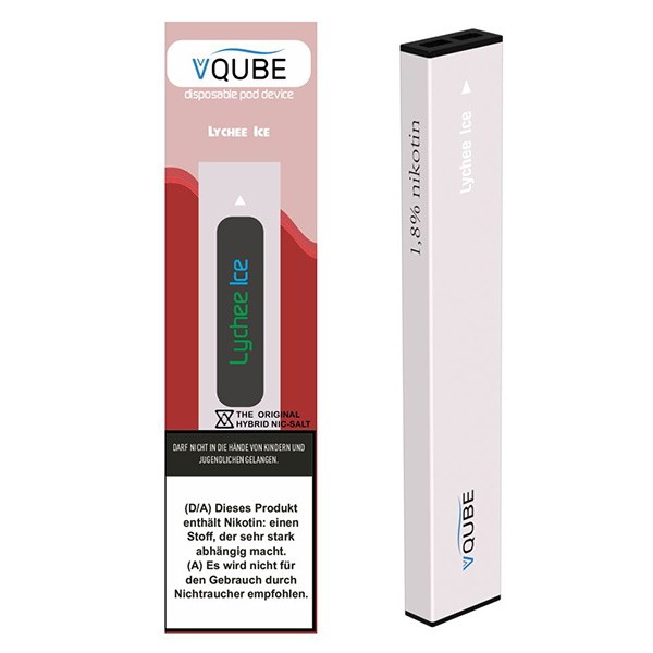 VQube Disposable Pod Device E-Zigarette Lychee Ice