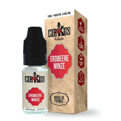 Erdbeer Minze Liquid Authentic CirKus