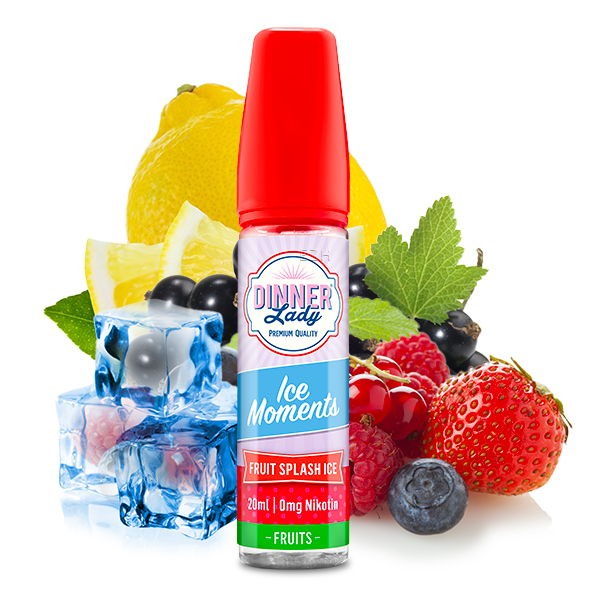 Fruit Splash ICE Moments Longfill Aroma DINNER Lady Beispiel