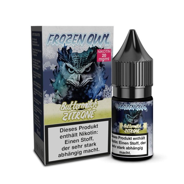 Buttermilch Zitrone Nikotinsalz Liquid OWL Frozen 20 mg/ml