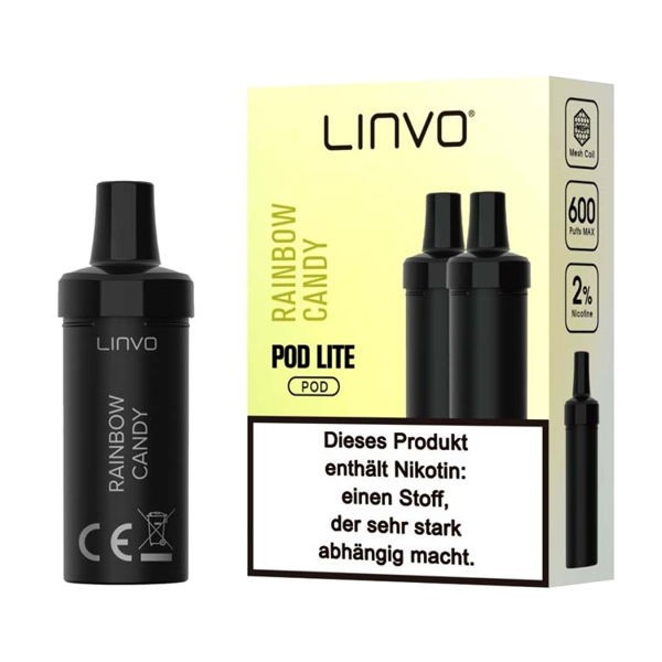 Rainbow Candy Prefilled Pod Lite LINVO BAR