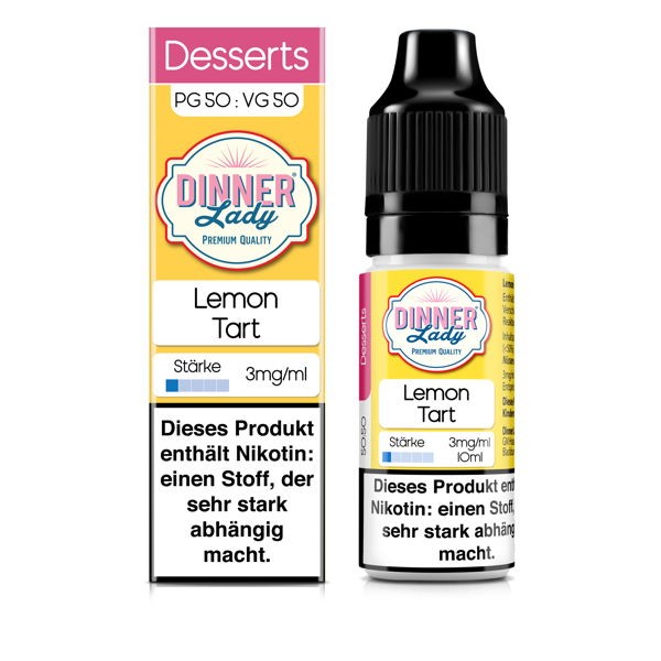 Lemon Tart DINNER Lady Liquid 3 mg/ml