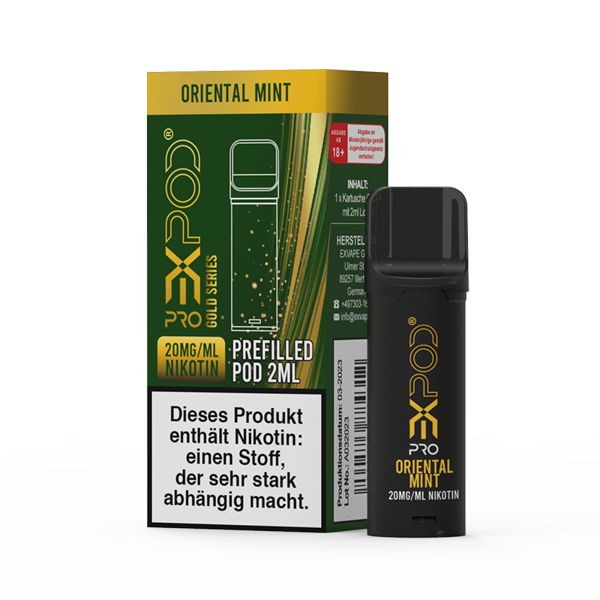 Oriental Mint Gold Series Prefilled Pod ExPod Pro