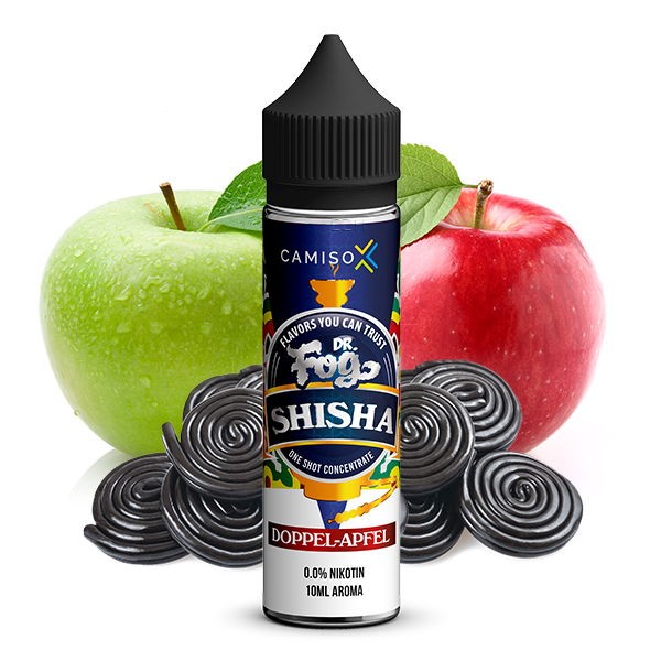 Doppel Apfel Aroma Dr. Fog Shisha Geschmack