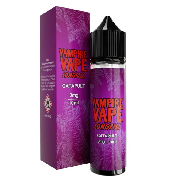 Catapult Longfill Aroma Vampire Vape 10 ml Verpackung