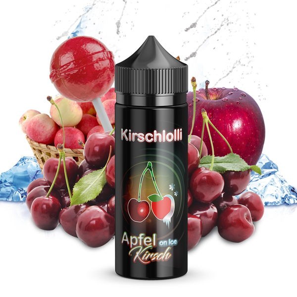 Apfel Kirsche on Ice Longfill Aroma Kirschlolli