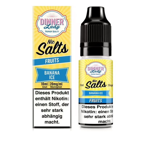 Banana Ice Nikotinsalz Liquid DINNER Lady 20 mg/ml